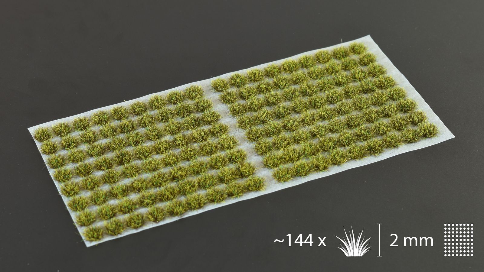 Gamers Grass Dark Moss 2mm Tuft - Small | 738956787842