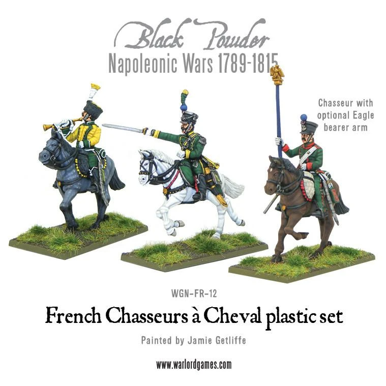Black Powder French Chasseurs a Cheval Light Cavalry | 5060393701927
