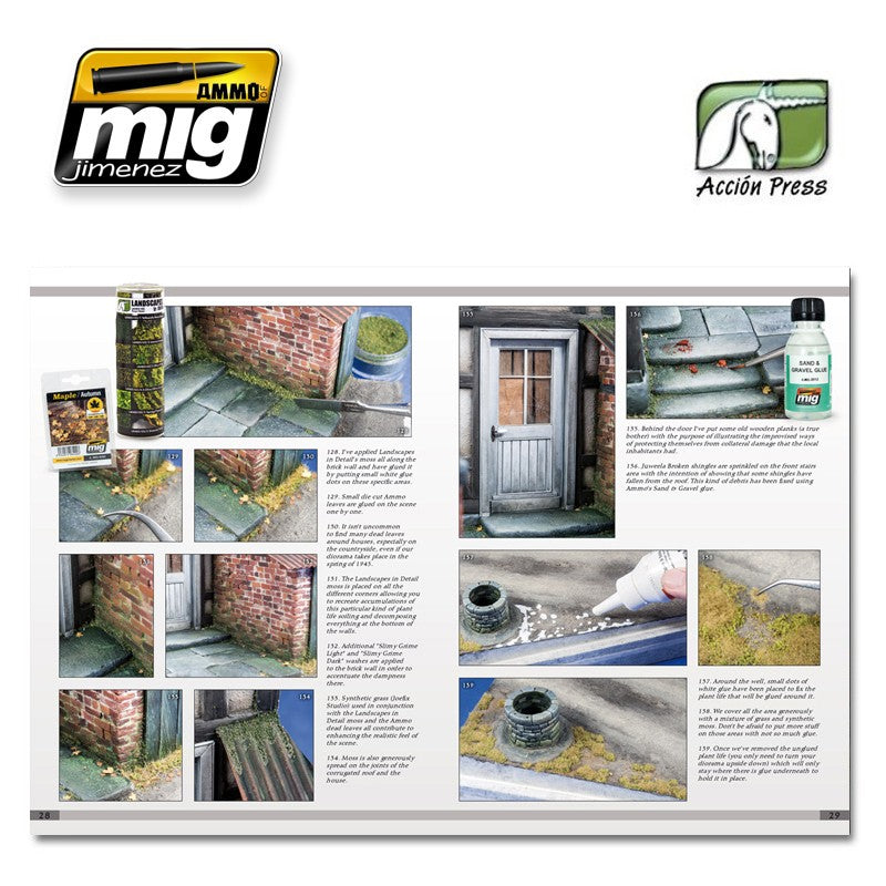 Ammo Mig Landscapes of War Dioramas Vol. 3 Rural Enviroments - The Greatest Guide (English) | 9788495464934