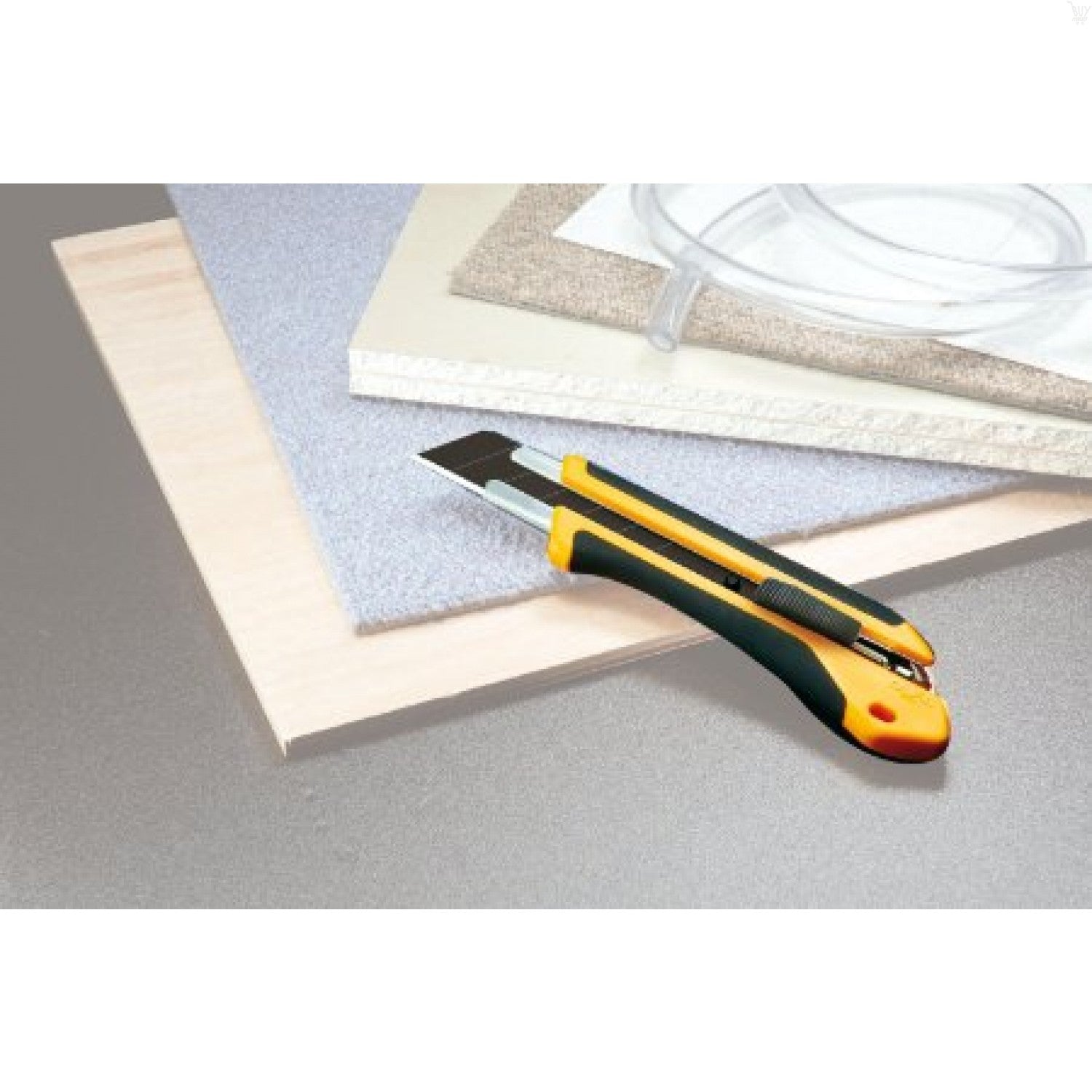 OLFA 25mm XH-AL Fiberglass Rubber Grip Auto-Lock Utility Knife | 91511610529