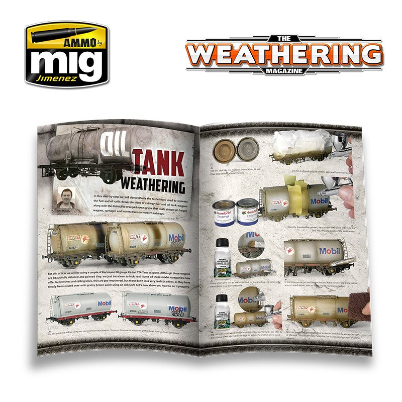 Ammo Mig The Weathering Magazine No 4: Engine, Grease & Oil (English) | 8432074045038