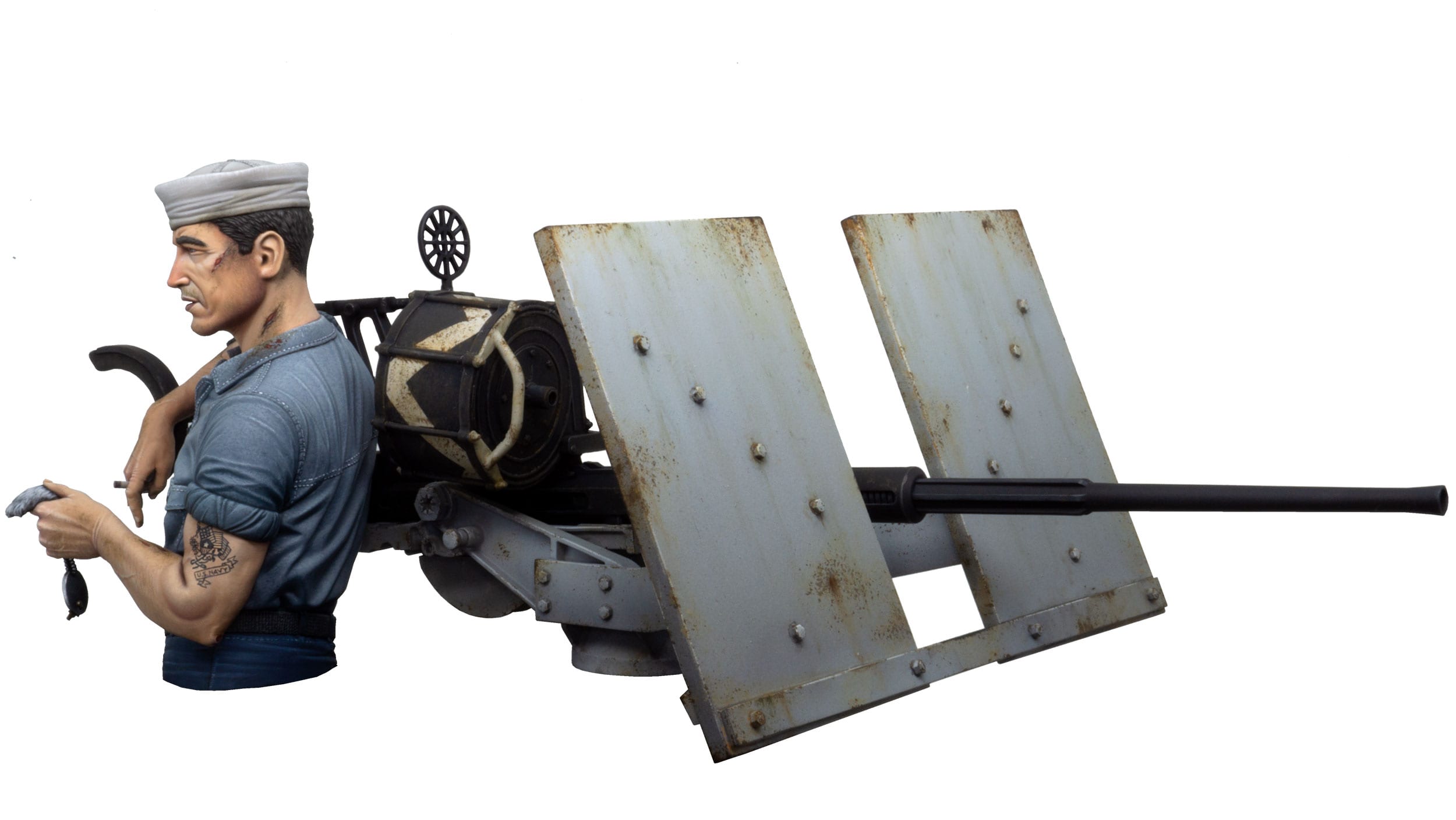 Abteilung502 1/10 Midway 'TARFU' - 20mm Oerlikon Cannon w Gunner | 8435568312746