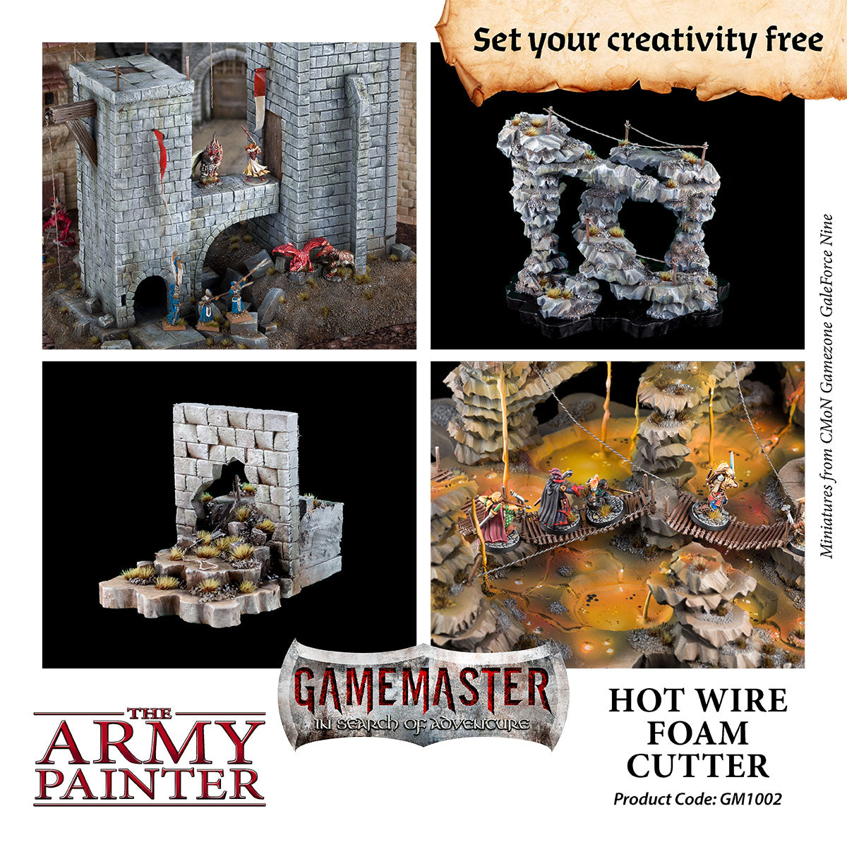 GAMEMASTER Hot Wire Foam Cutter, GM1002 | 5713799100206