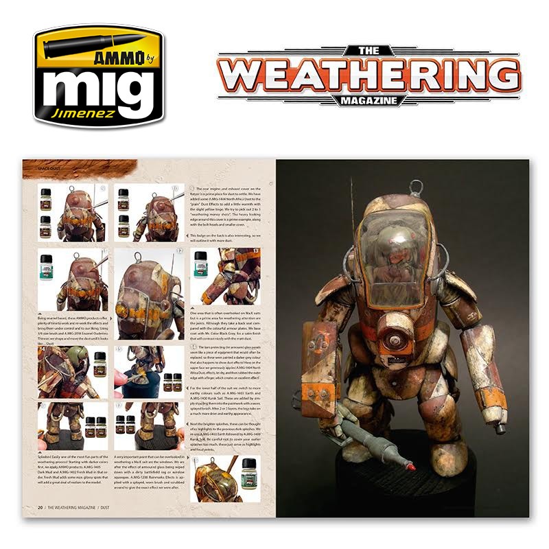 Ammo Mig The Weathering Magazine No 2: Dust (English) | 8432074045014