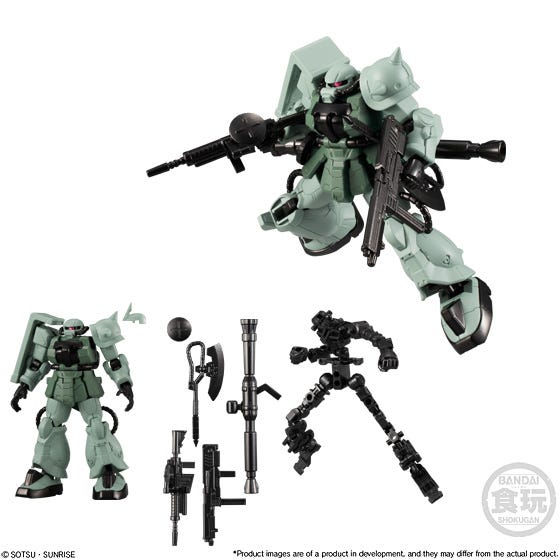 Bandai G Frame V13, 5 Mobile Suits Assortment Box 'Mobile Suit Gundam' (5/Box)