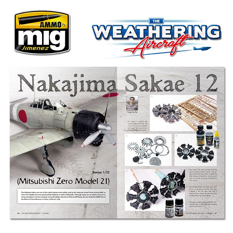 Ammo Mig The Weathering Aircraft Issue 03: Engines (English) | 8432074052036