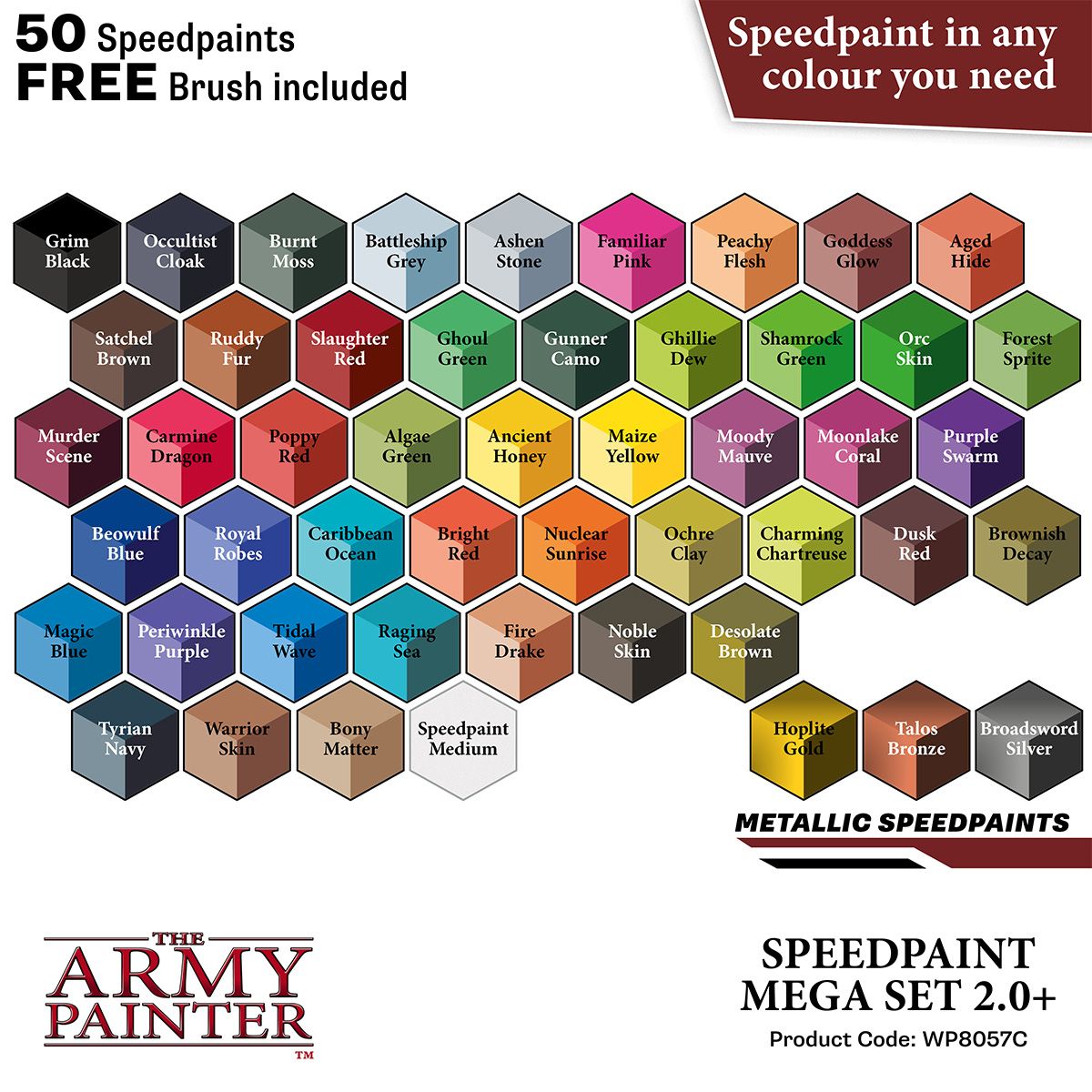 Army Painter Speedpaint Mega Set 2.0+ **Launch Price** | 5713799805705