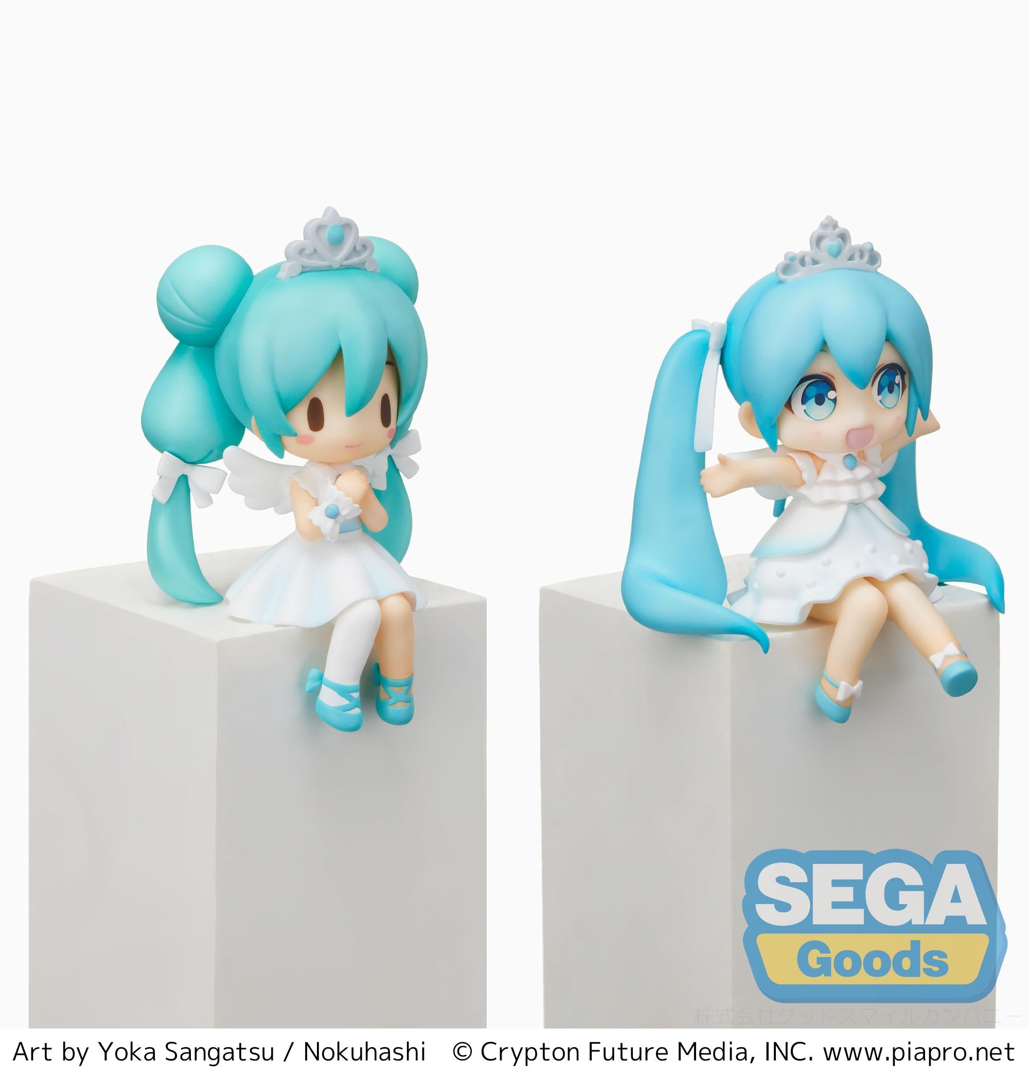 Hatsune Miku Series Miku 15th Anniversary Ver. MP Perching Mini Figure | 4580779501169