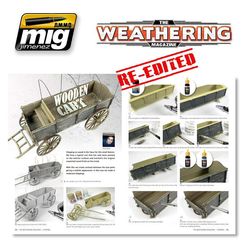 Ammo Mig The Weathering Magazine No 3: Chippings (English) | 8432074045021