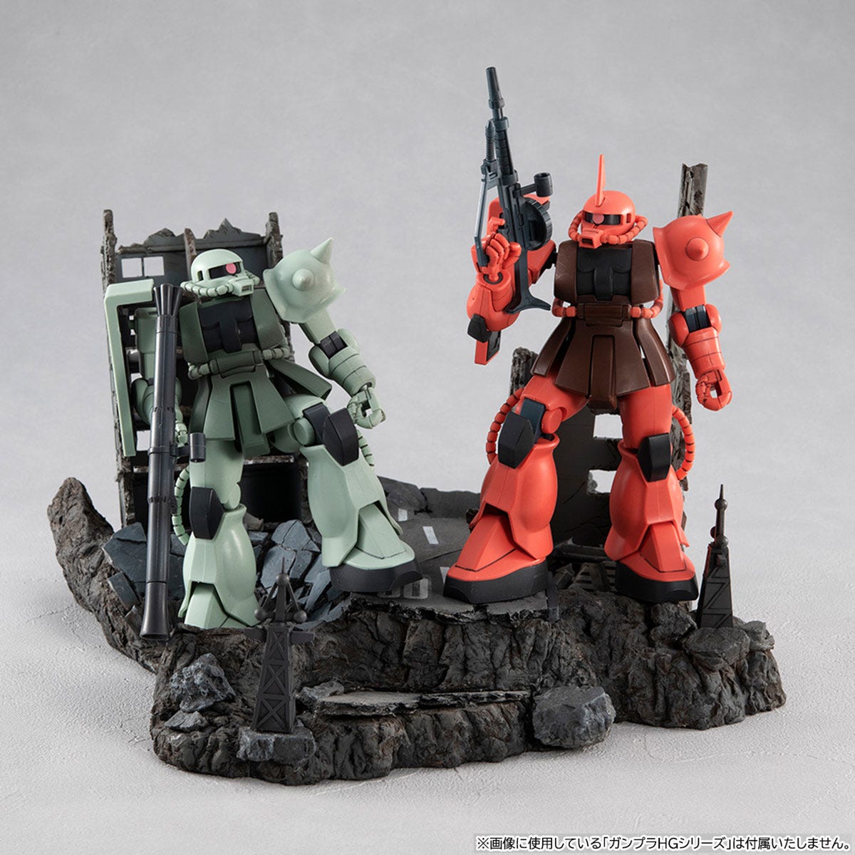 Megahouse Realistic Model Series G Structure Ruins at New yark (For 1/144 HG Models) "Gundam" | 4535123832321
