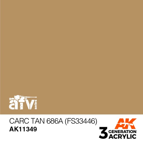 AK Interactive 3G CARC Tan 686A (FS33446) | 8435568310124