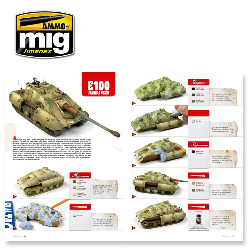 Ammo Mig Painting Wargame Tanks Guide (English) | 8432074060031
