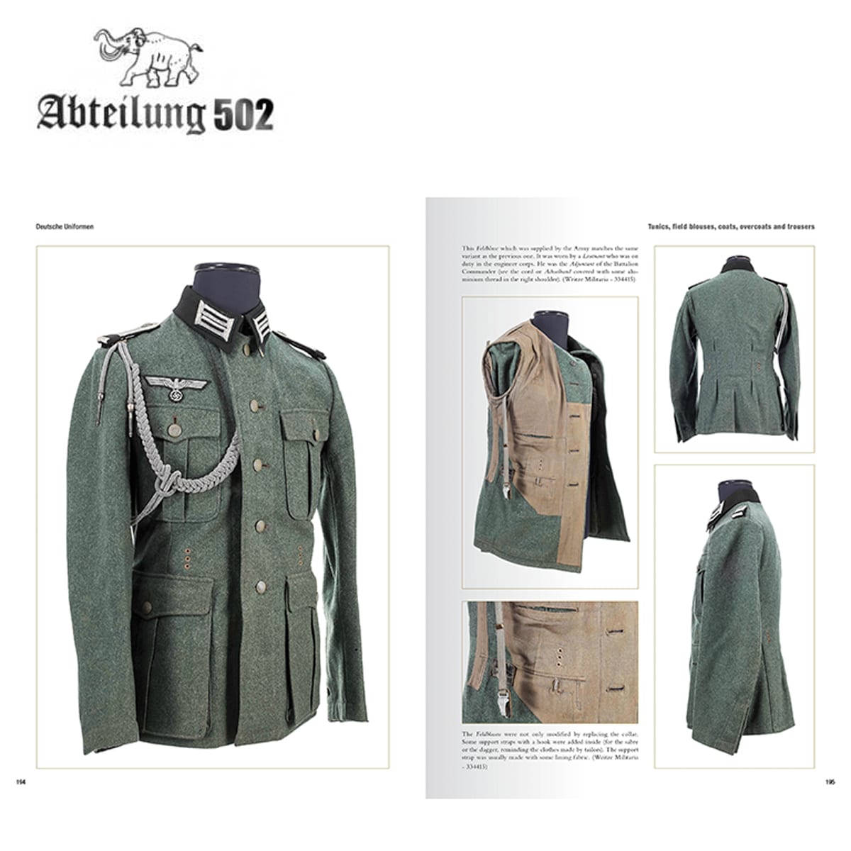 Abteilung502 Deutsche Uniformen (1919-1945) Vol 2 - English | 8435568308183