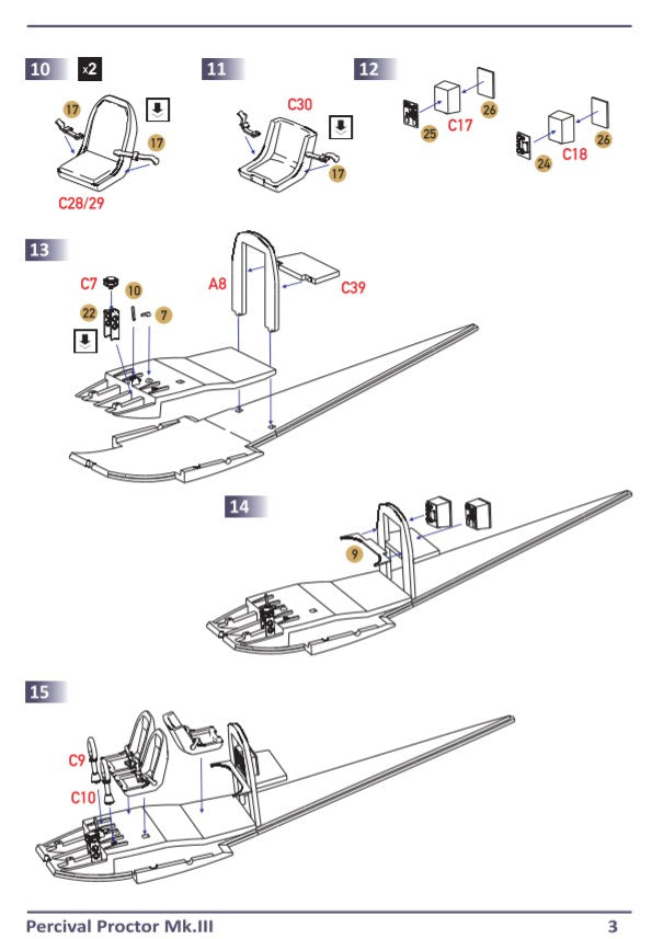 Dora Wings Percival Proctor Mk.III | 4820237050137