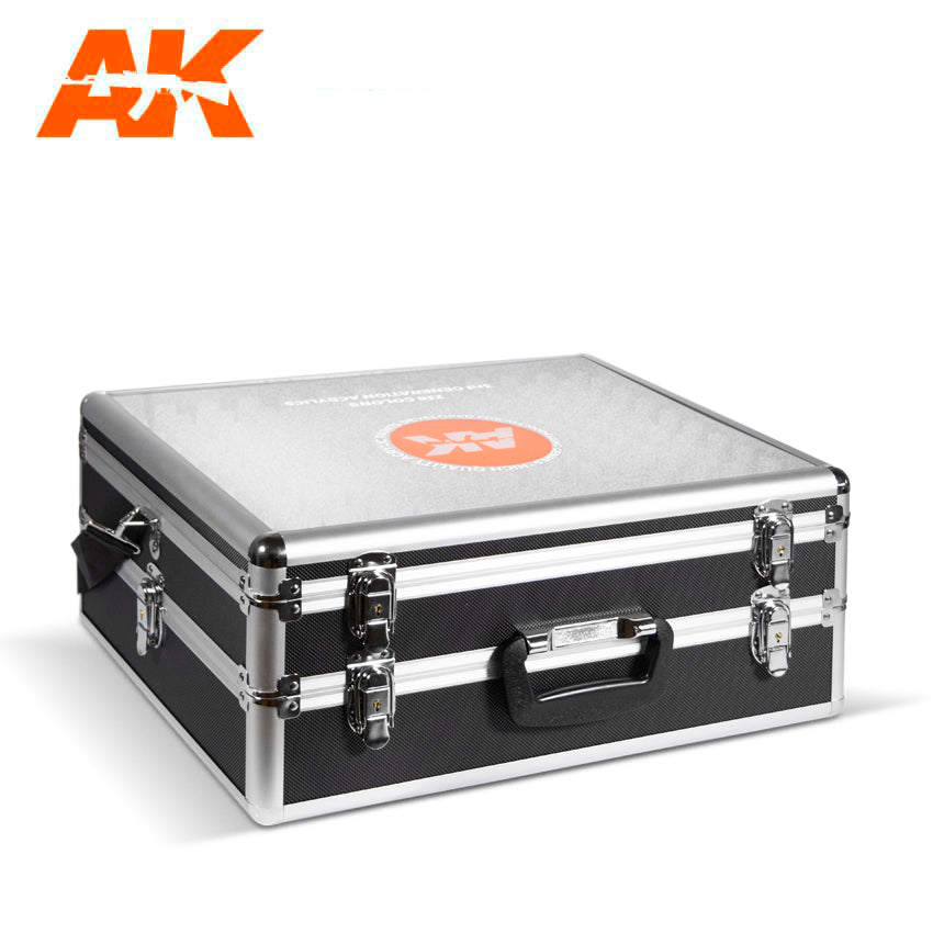 AK Interactive 3G Acrylics Briefcase - 236 Colors Full Range | 8435568308107