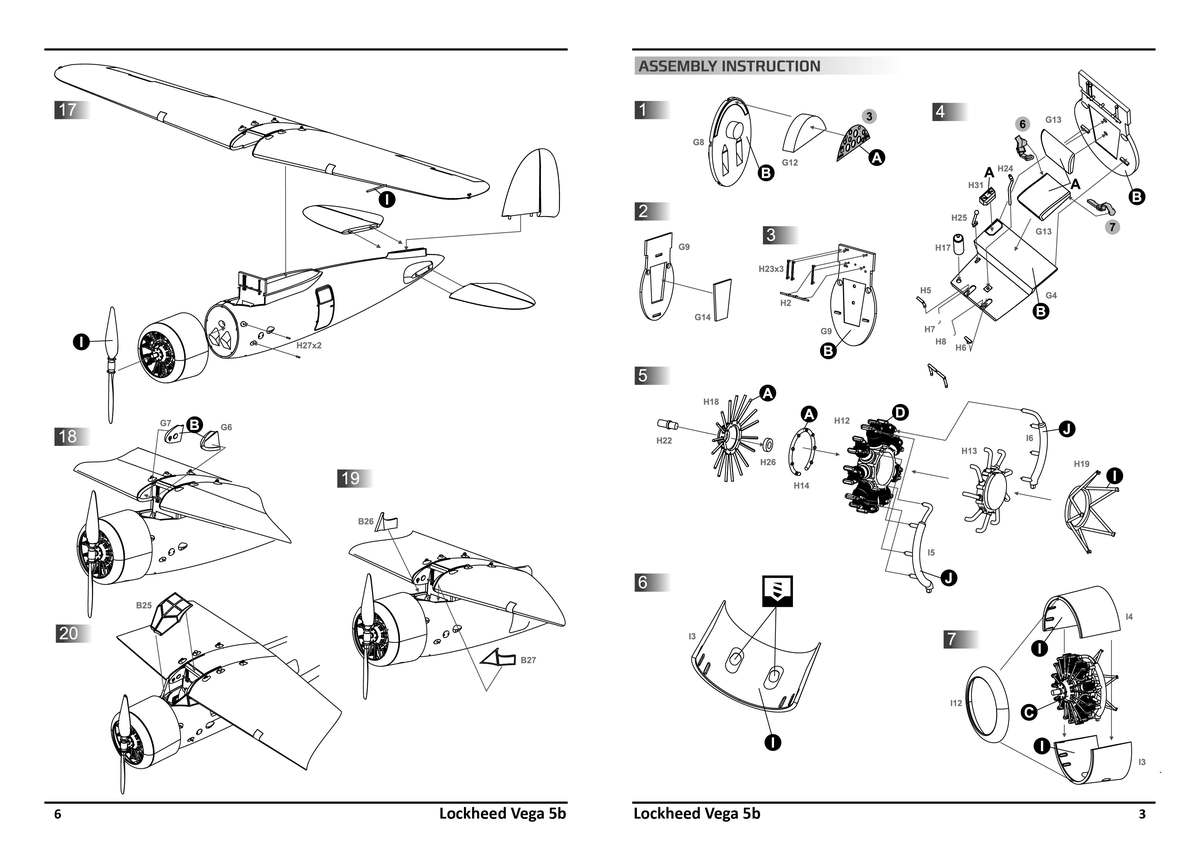Dora Wings Lockheed Vega 5b 'Record flights' | 4820237050366