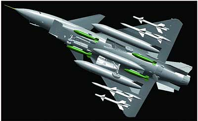 Bronco Models 1/48 Chinese PLA AF J-10A/10A Vigorous Dragon Fighter Jet 2009 | 4544032659677