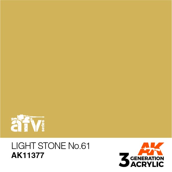 AK Interactive 3G Light Stone No.61 | 8435568310407