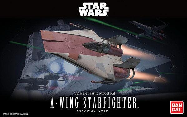 Bandai Star Wars 1/72 A-Wing Starfighter | 4549660063209