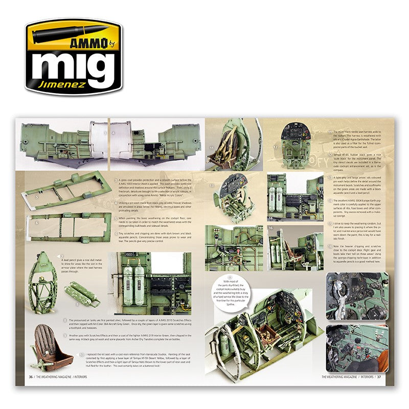 Ammo Mig The Weathering Magazine No 16: Interiors (English) | 8432074045151