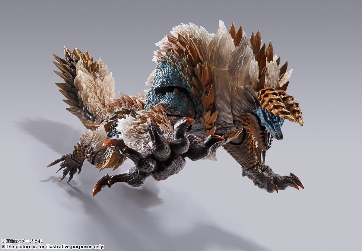 Bandai Spirits S.H.MonsterArts Zinogre Monster Hunter World Iceborne | 457310261471