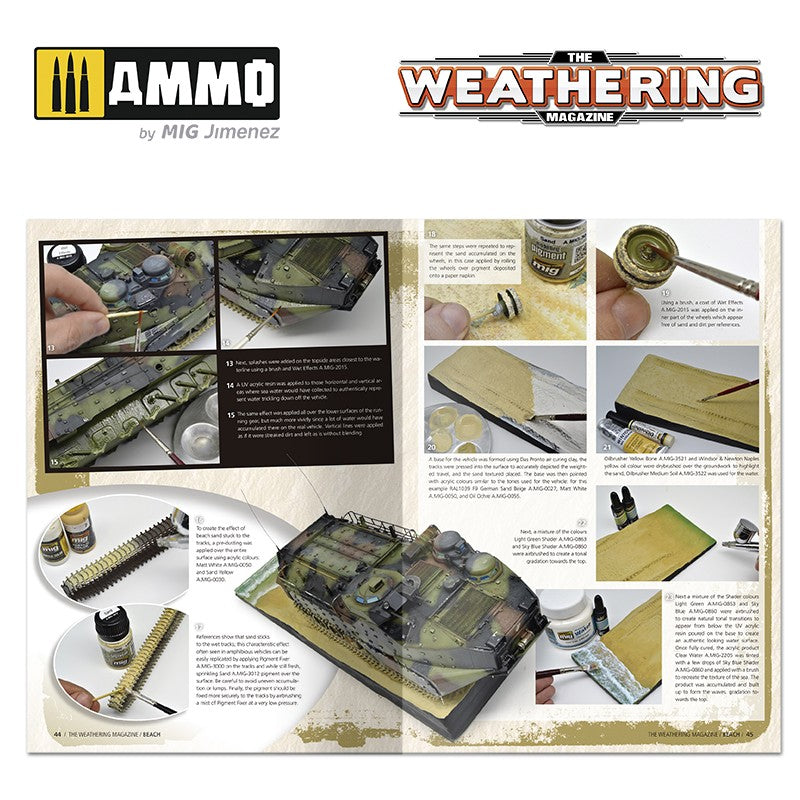 Ammo Mig The Weathering Magazine Issue 31: Beach (English) | 8432074045304