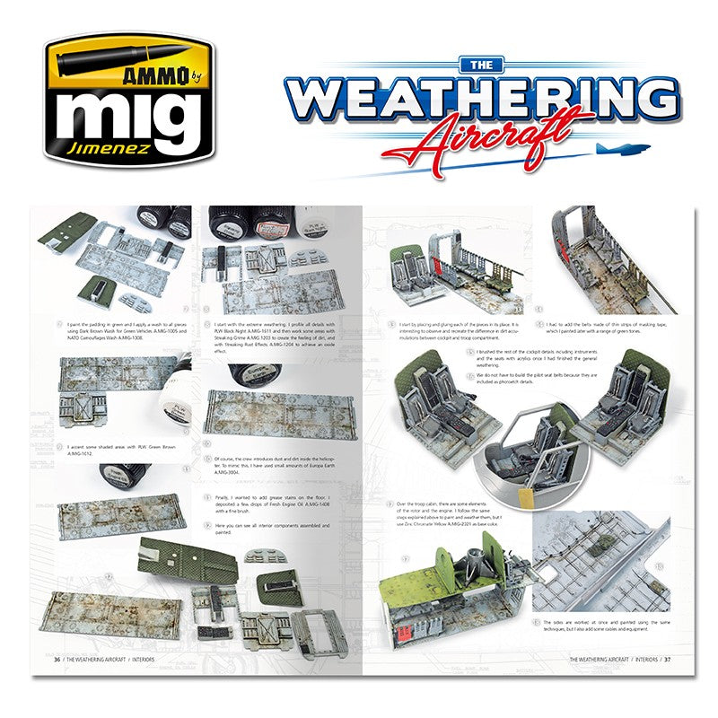 Ammo Mig The Weathering Aircraft Issue 07: Interiors (English) | 8432074052074