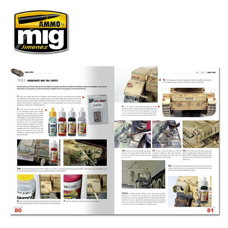 Ammo Mig Encyclopedia of Armour Modelling Techniques - Vol. 5: Final Touches (English) | 8432074061540