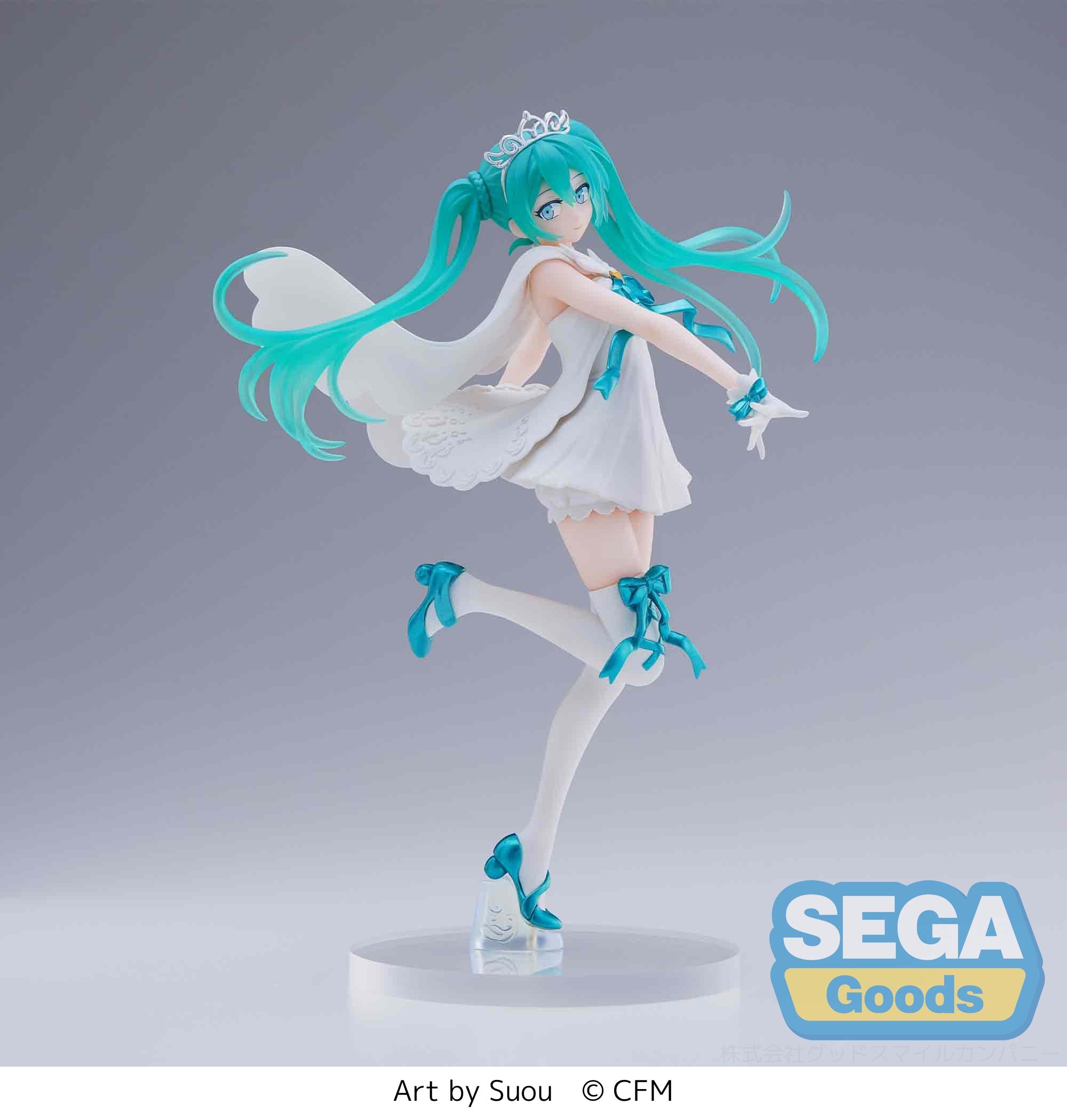 Hatsune Miku Series Miku 15th Anniversary Suou Ver. SPM Figure | 4580779506386
