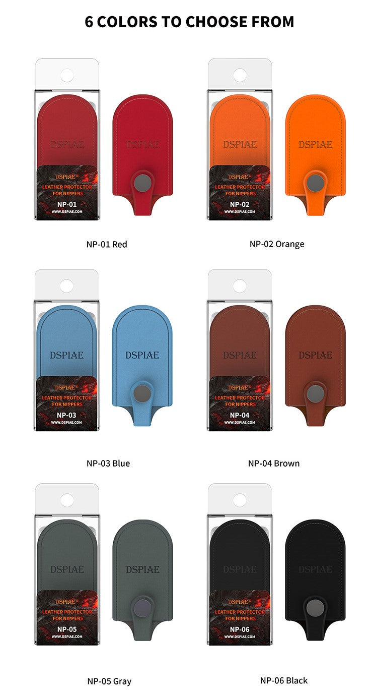 DSPIAE Leather Protector for Nippers (Black) | 6970845562022
