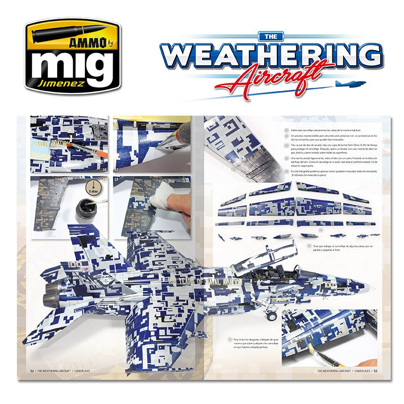 Ammo Mig The Weathering Aircraft Issue 06: Camouflage (English) | 8432074052067