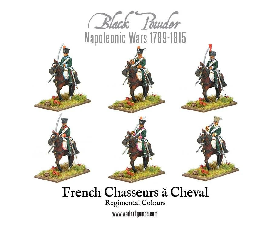 Black Powder French Chasseurs a Cheval Light Cavalry | 5060393701927