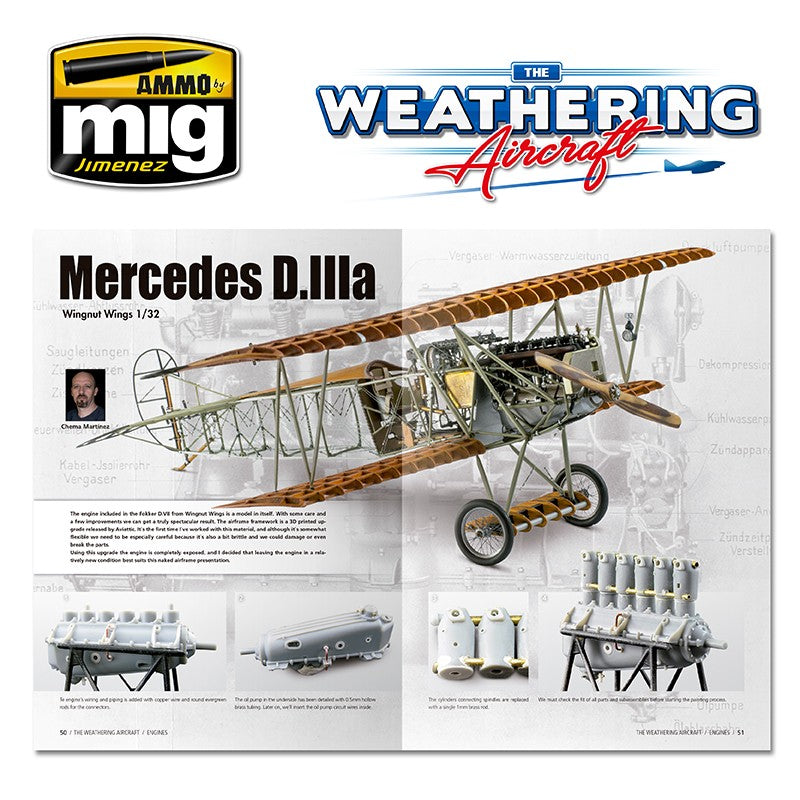 Ammo Mig The Weathering Aircraft Issue 03: Engines (English) | 8432074052036