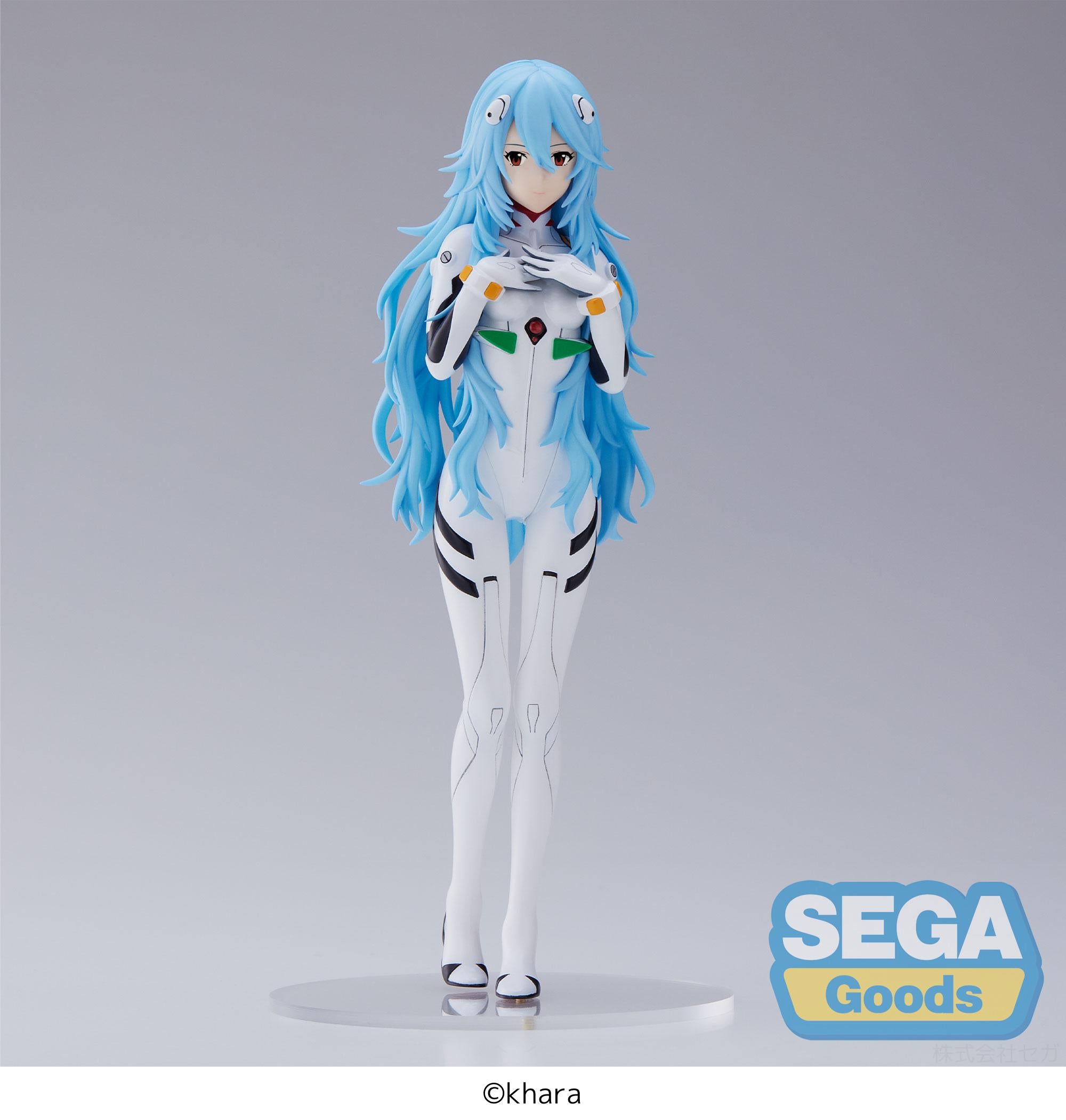 EVANGELION: 3.0+1.0 Thrice Upon a Time Series Rei Ayanami Long Hair Ver. SPM Figure | 4580779503002