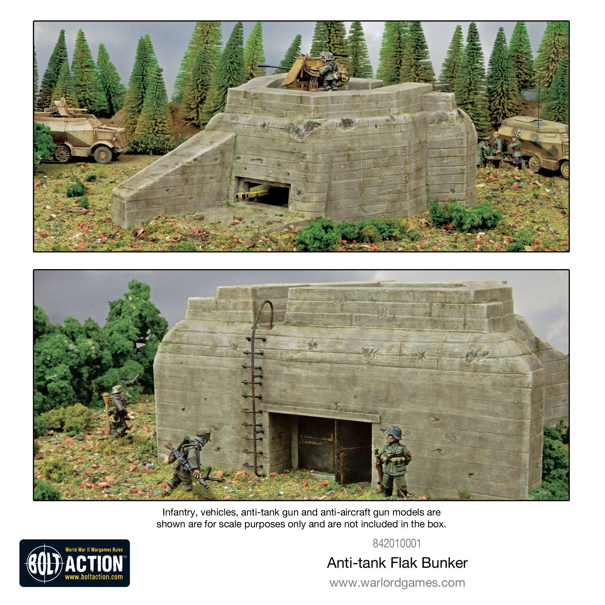 Bolt Action Anti-Tank / Flak Bunker | 5060572500358