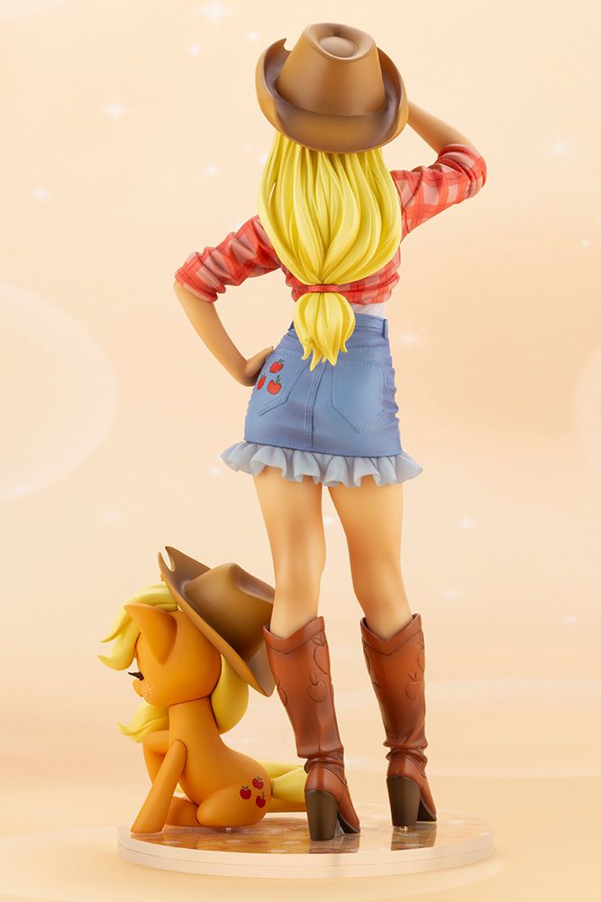 Kotobukiya 1/7 Applejack Bishoujo Statue, My Little Pony Series Printed and Assembled Figure Kit | 190526017627