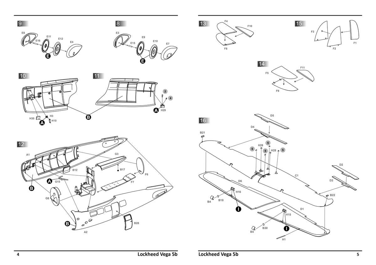 Dora Wings Lockheed Vega 5b 'Record flights' | 4820237050366