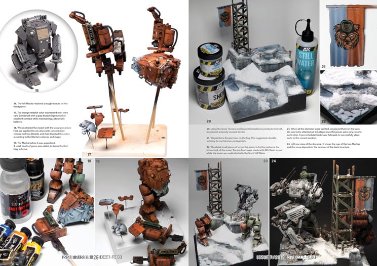 Abteilung502 DAMAGED, Worn and Weathered Models Magazine - 08 (English) | 8435568306202