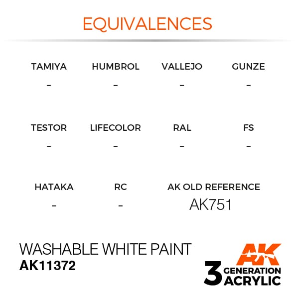 AK Interactive 3G Washable White Paint | 8435568310353
