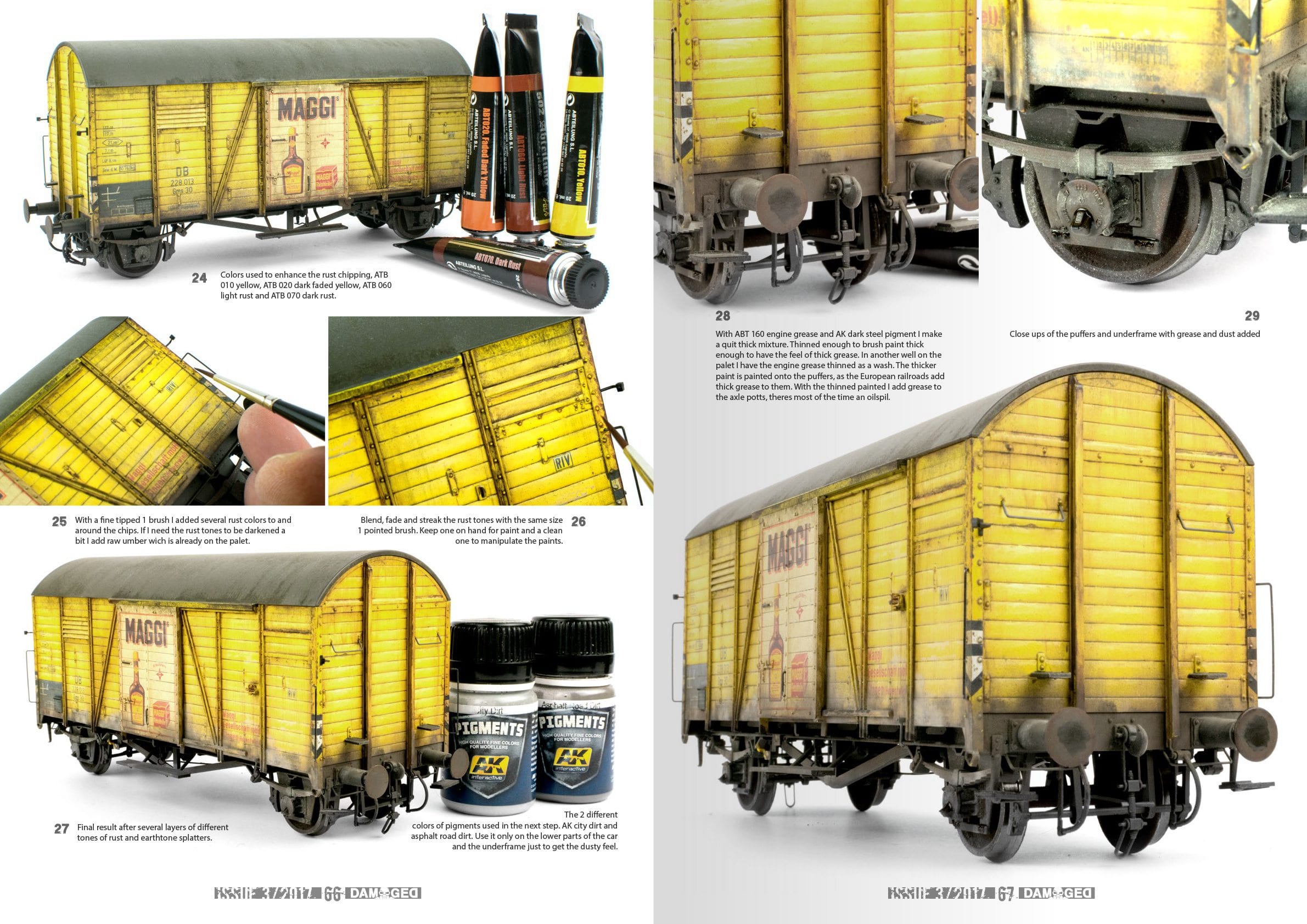 Abteilung502 DAMAGED, Worn and Weathered Models Magazine - 03 (English) | 8436564924858