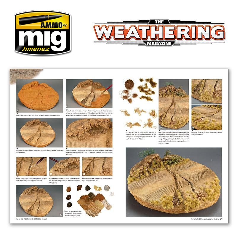 Ammo Mig The Weathering Magazine No 2: Dust (English) | 8432074045014