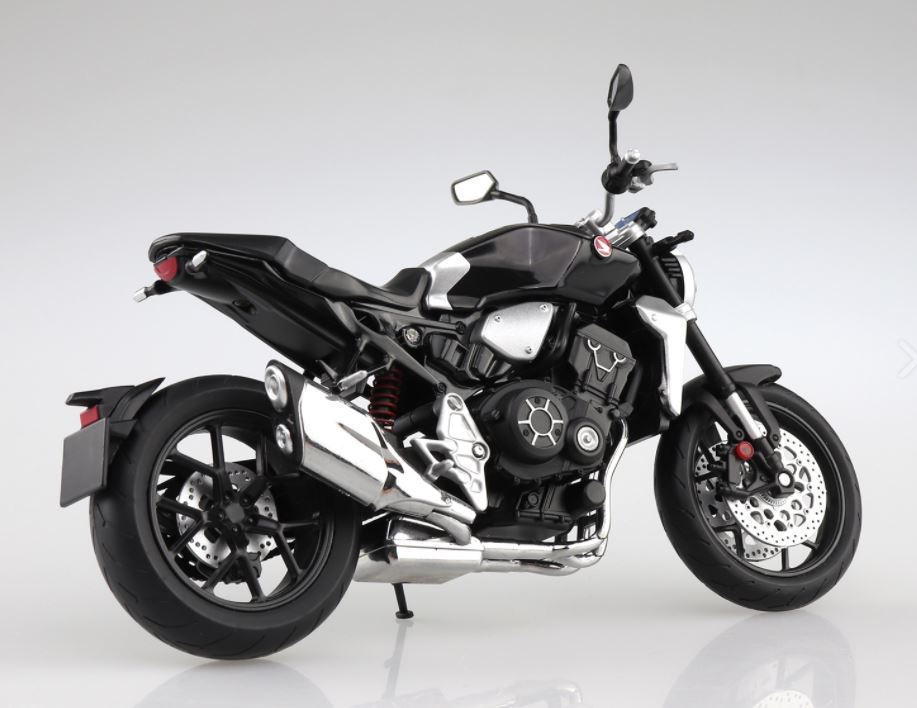 Aoshima 1/12 Honda CB1000R Graphite Black Diecast Motorcycle | 4905083108154