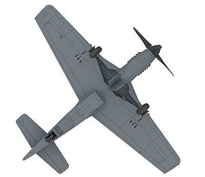 Bronco Models 1/48 PLA P-51D/K Mustang Aircraft from 1949 Parade | 6970162330656