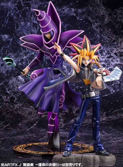 Kotobukiya 1/7 YU-GI-OH Series ARTFX J Yami Yugi -Duel with Destiny, Pre-Painted PVC Statue | 4934054036233