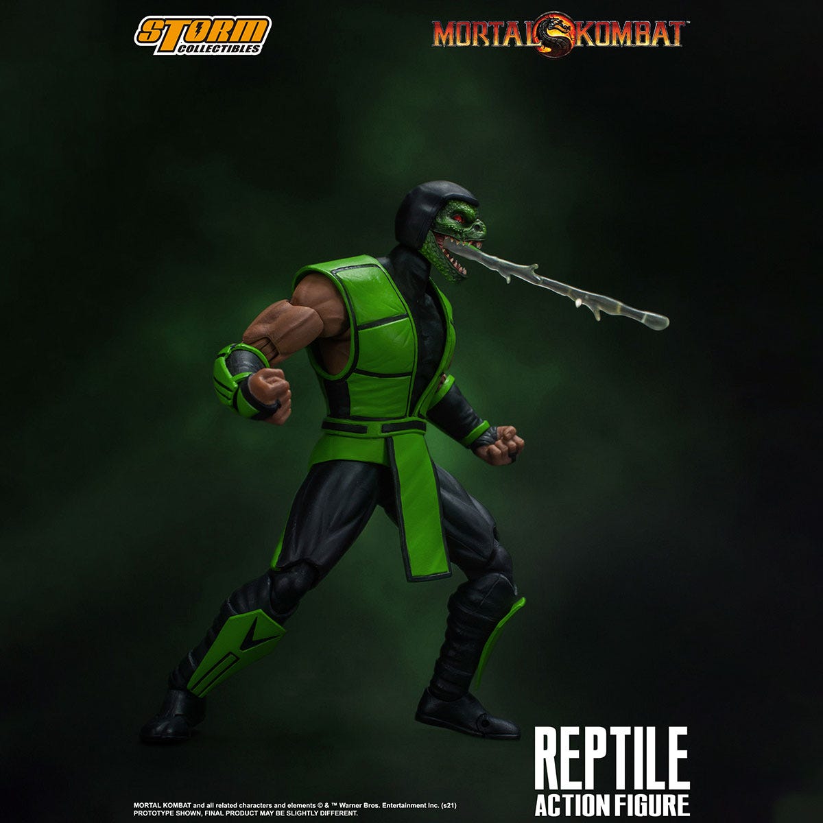 Storm Collectibles 1/12 Reptile 'Mortal Kombat' Action Figure | 4897072871975
