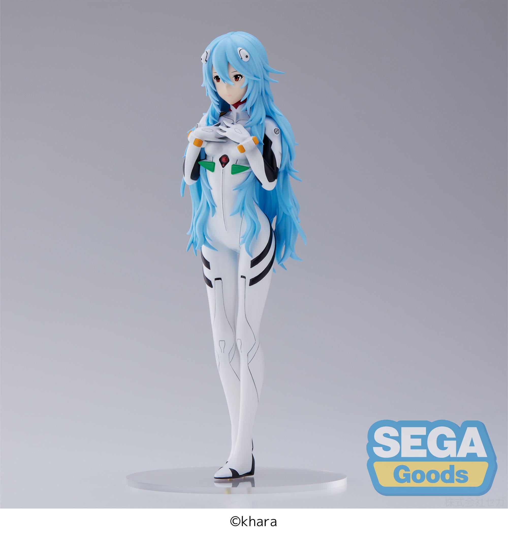 EVANGELION: 3.0+1.0 Thrice Upon a Time Series Rei Ayanami Long Hair Ver. SPM Figure | 4580779503002