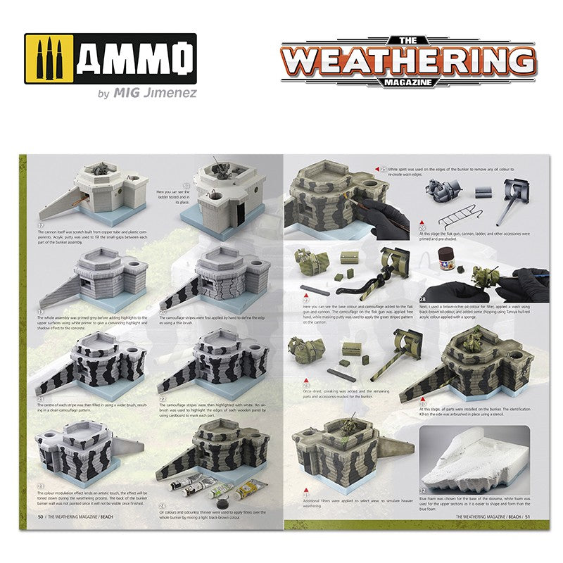 Ammo Mig The Weathering Magazine Issue 31: Beach (English) | 8432074045304
