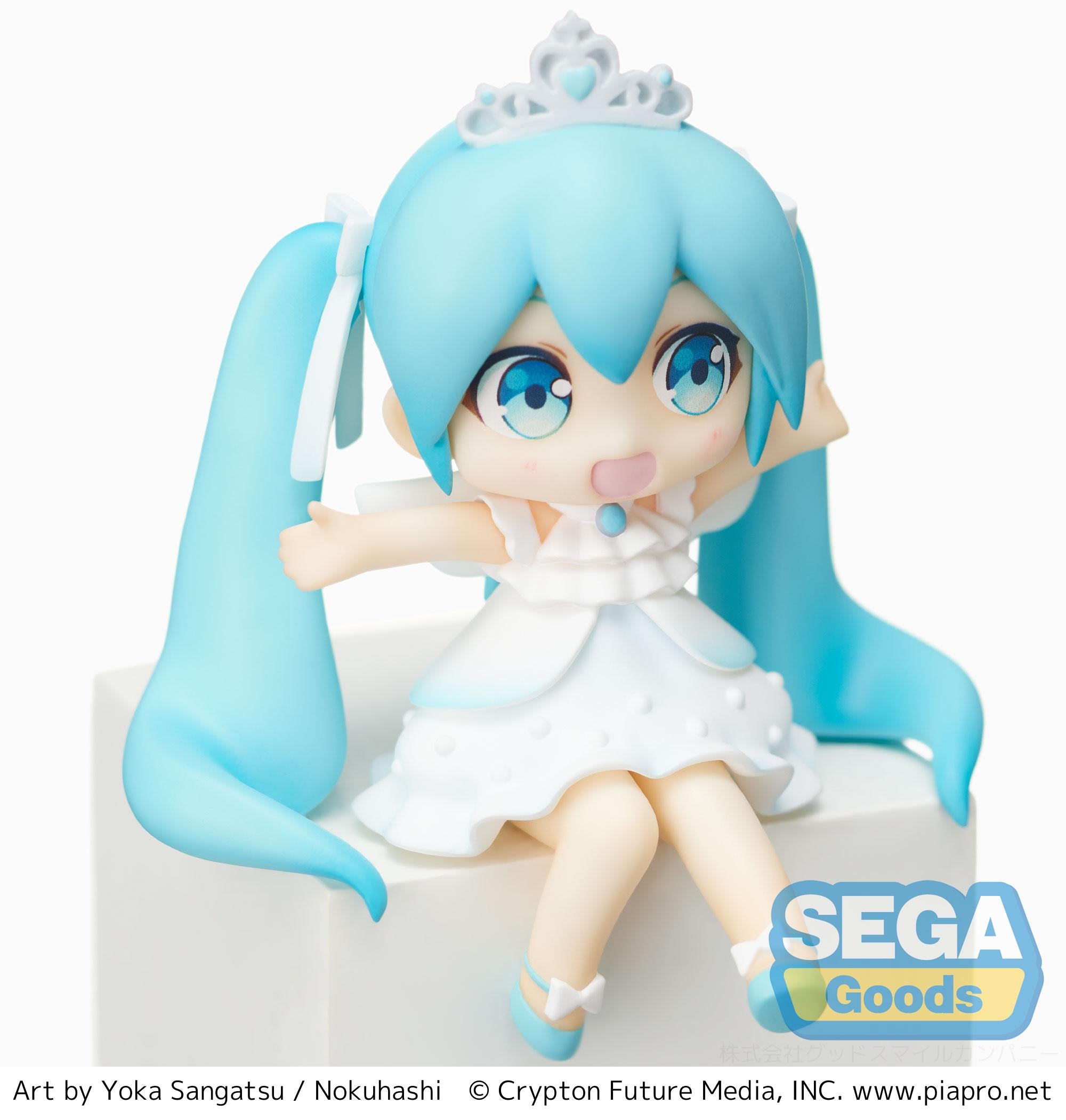 Hatsune Miku Series Miku 15th Anniversary Ver. MP Perching Mini Figure | 4580779501169