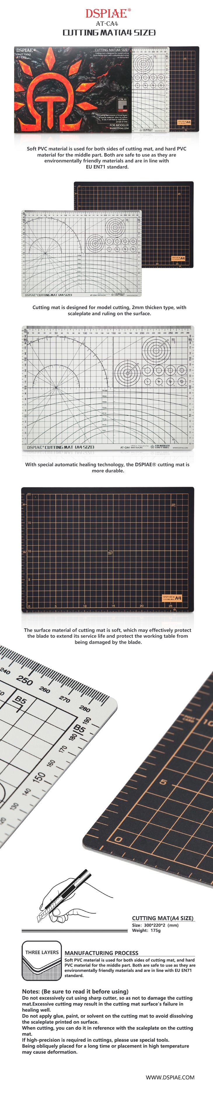 DSPIAE A4 Cutting Mat | 6970845560103