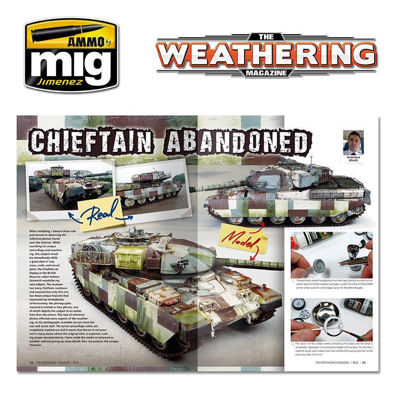 Ammo Mig The Weathering Magazine No 18: Real (English) | 8432074045175
